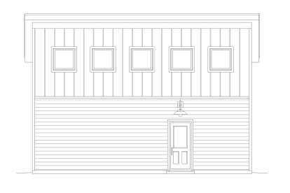 Modern House Plan #940-01086 Elevation Photo