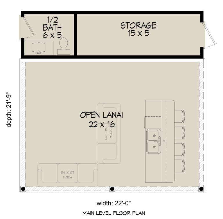 House Plan House Plan #31285 Drawing 1