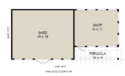 Garage Floor for House Plan #940-01089