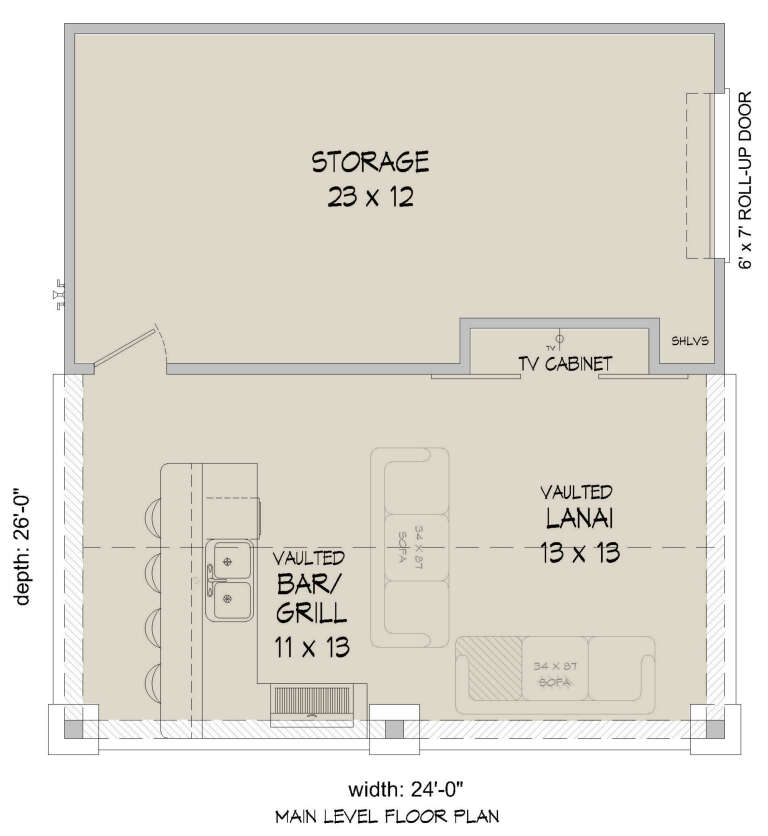 House Plan House Plan #31291 Drawing 1