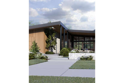 Contemporary House Plan #8937-00099 Elevation Photo
