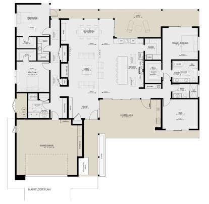 Main Floor  for House Plan #8937-00099