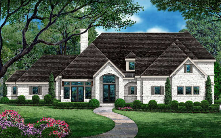 House Plan House Plan #31293 Front Elevation 