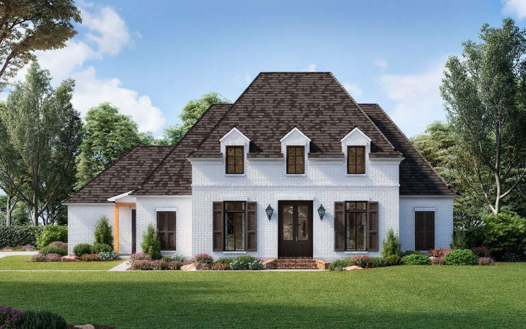 House Plan House Plan #31296 Front Elevation 