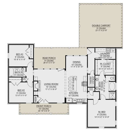 Main Floor  for House Plan #4534-00131