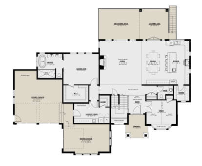 Main Floor  for House Plan #8937-00101