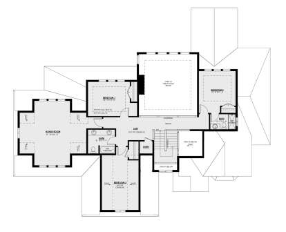 Second Floor for House Plan #8937-00101