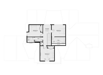 Second Floor for House Plan #8937-00102