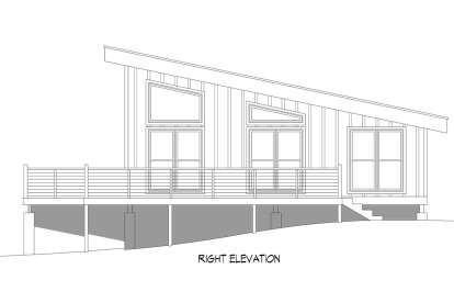 Modern House Plan #940-01096 Elevation Photo