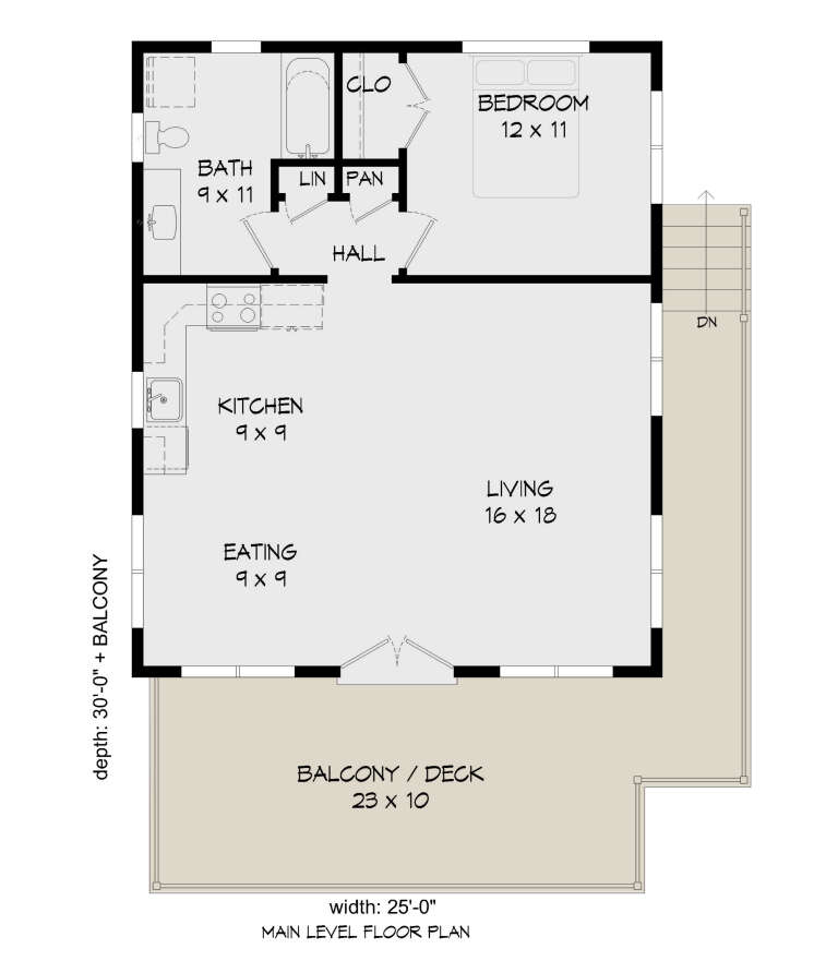 House Plan House Plan #31302 Drawing 1