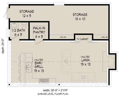Main Floor  for House Plan #940-01097