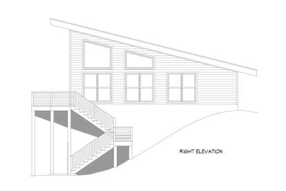 Modern House Plan #940-01100 Elevation Photo