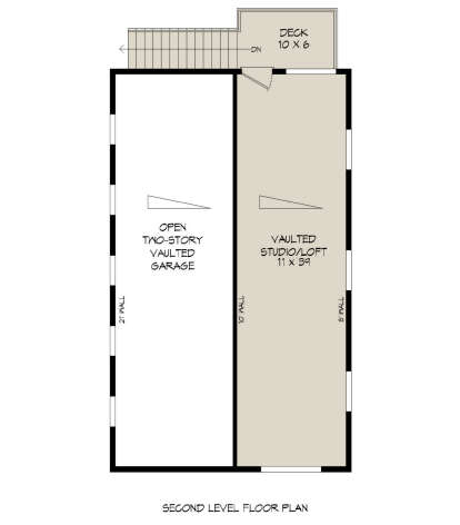 Second Floor for House Plan #940-01103