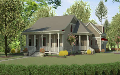 Country House Plan #6082-00227 Elevation Photo