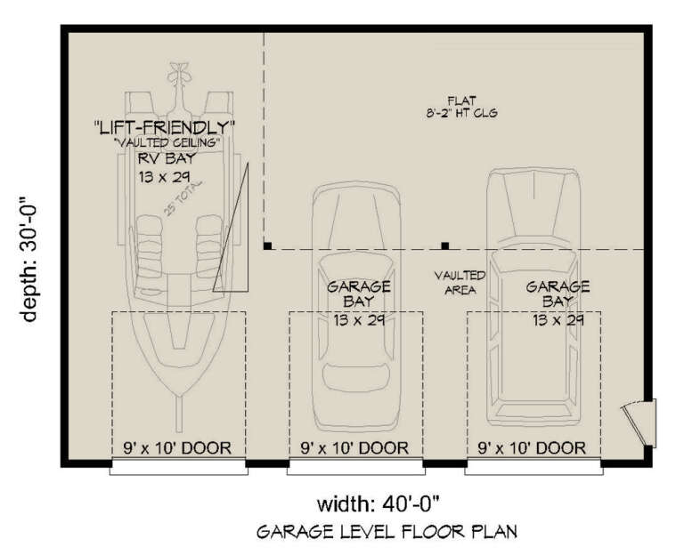 House Plan House Plan #31316 Drawing 1