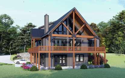 Modern Farmhouse House Plan #940-01111 Elevation Photo
