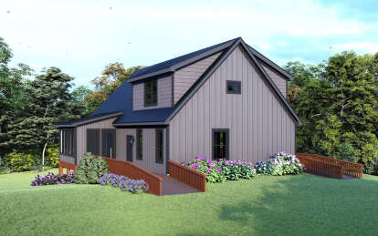 Modern Farmhouse House Plan #940-01111 Elevation Photo
