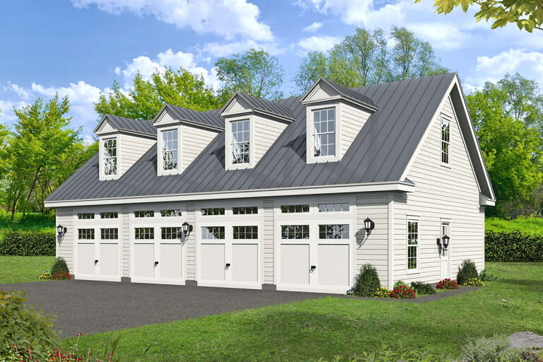 House Plan House Plan #31321 Angled Front Elevation