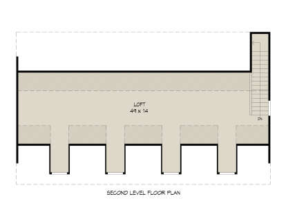 Second Floor for House Plan #940-01113