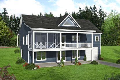 Country House Plan #940-01114 Elevation Photo