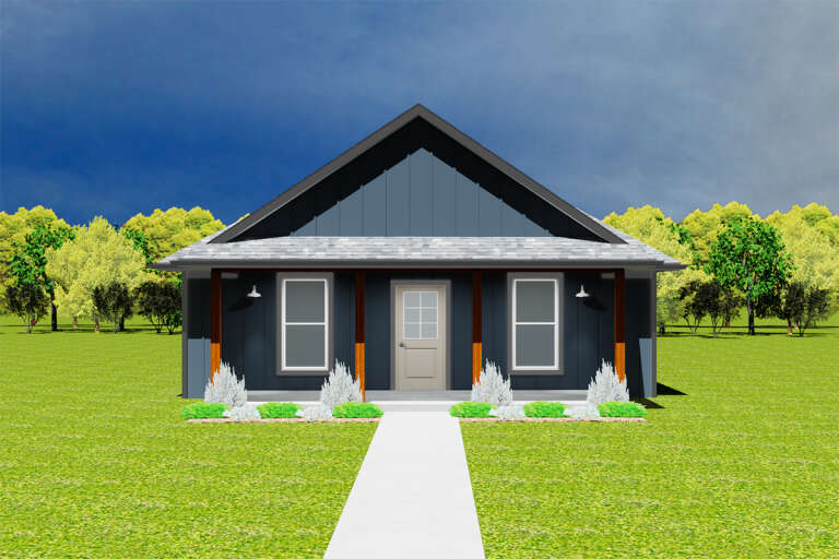 House Plan House Plan #31323 Front Elevation 