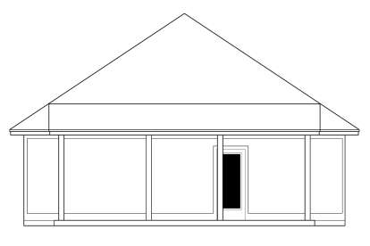 Cottage House Plan #677-00031 Elevation Photo