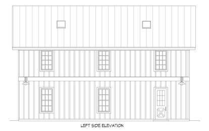 Barn House Plan #940-01118 Elevation Photo