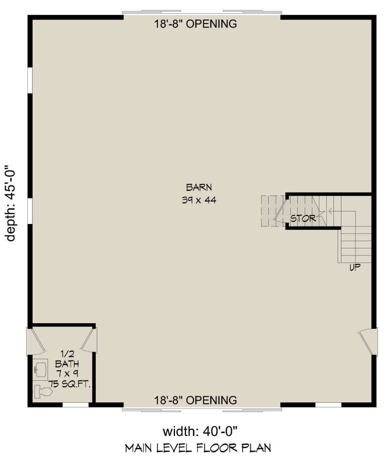 House Plan House Plan #31329 Drawing 1