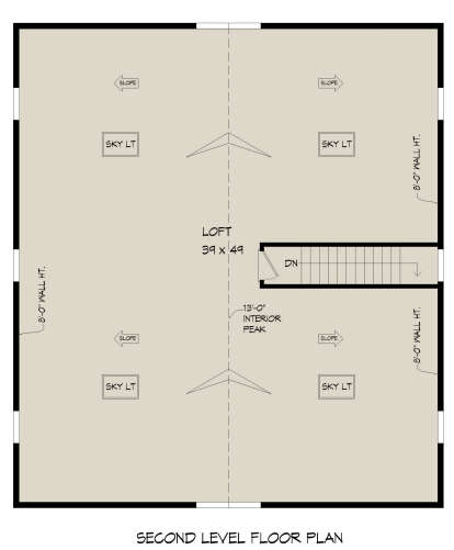 Loft for House Plan #940-01118