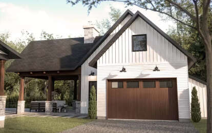 Craftsman House Plan #034-01379 Elevation Photo