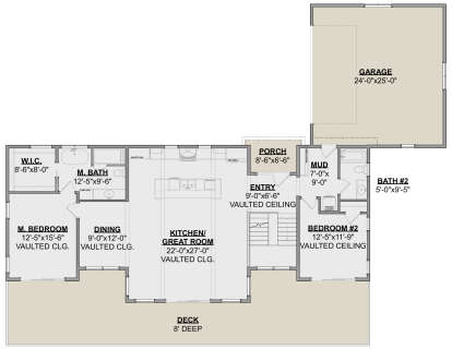 Main Floor  for House Plan #1462-00121