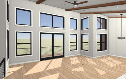 Contemporary House Plan #1462-00121 Additional Photo
