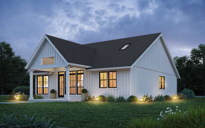 Modern Farmhouse House Plan #2559-01039 Elevation Photo
