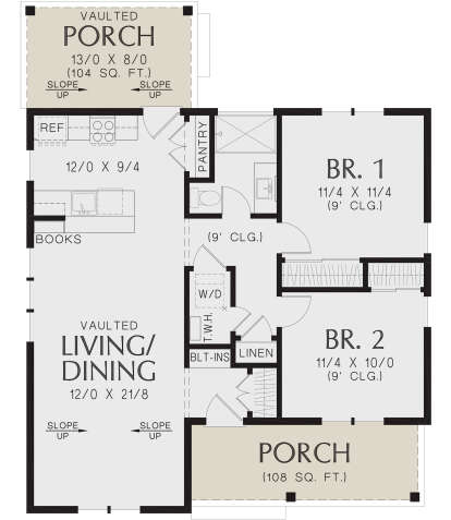 Main Floor  for House Plan #2559-01041