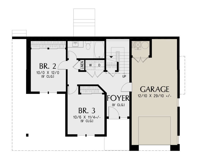 House Plan House Plan #31344 Drawing 1