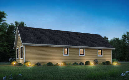Ranch House Plan #2559-01048 Elevation Photo