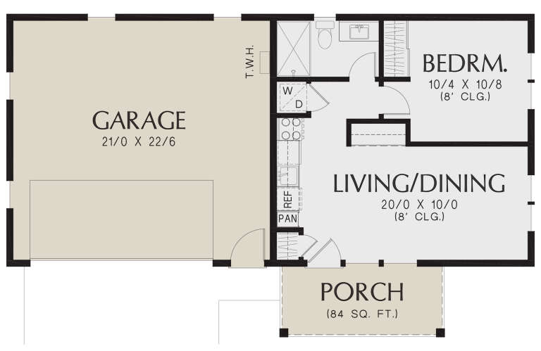 House Plan House Plan #31347 Drawing 1