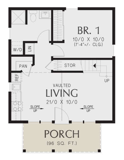 Main Floor  for House Plan #2559-01049