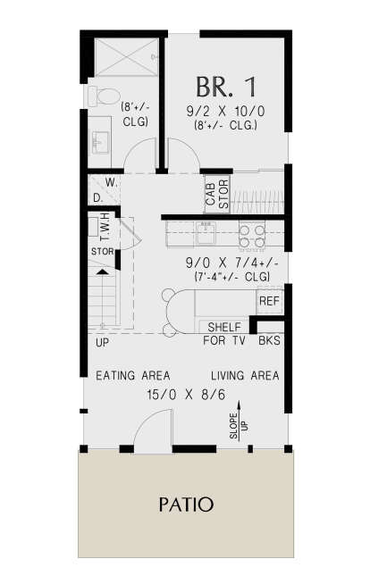 Main Floor  for House Plan #2559-01050