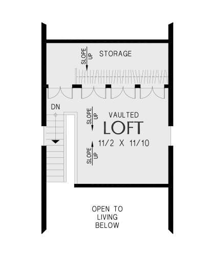 Second Floor for House Plan #2559-01050