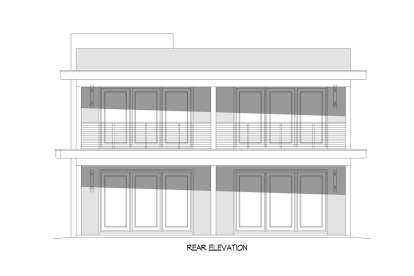 Modern House Plan #940-01121 Elevation Photo