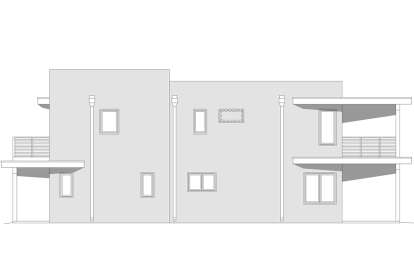 Modern House Plan #940-01121 Elevation Photo