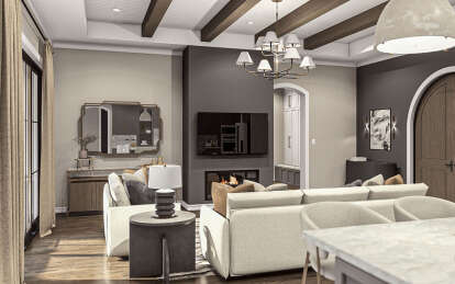 European House Plan #963-01004 Additional Photo