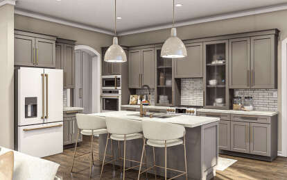 European House Plan #963-01004 Additional Photo