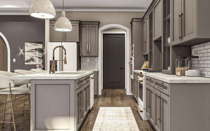 European House Plan #963-01004 Additional Photo
