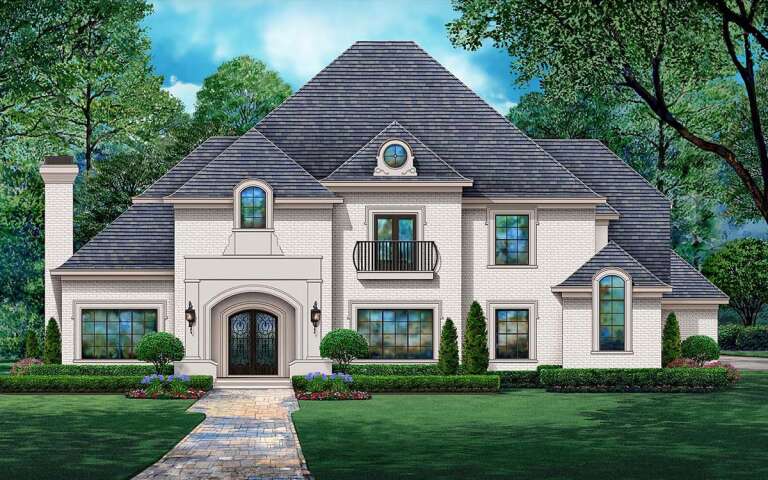House Plan House Plan #31358 Front Elevation 