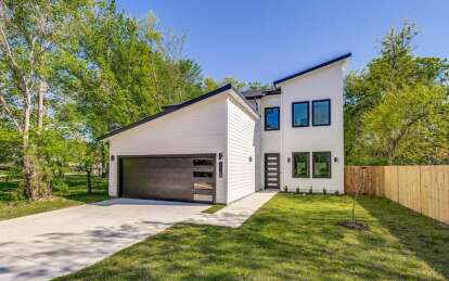 Contemporary House Plan #9185-00013 Build Photo