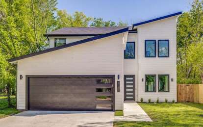 Contemporary House Plan #9185-00013 Build Photo