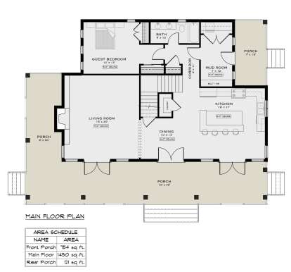 Main Floor  for House Plan #5984-00011