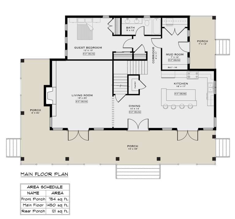 House Plan House Plan #31362 Drawing 1